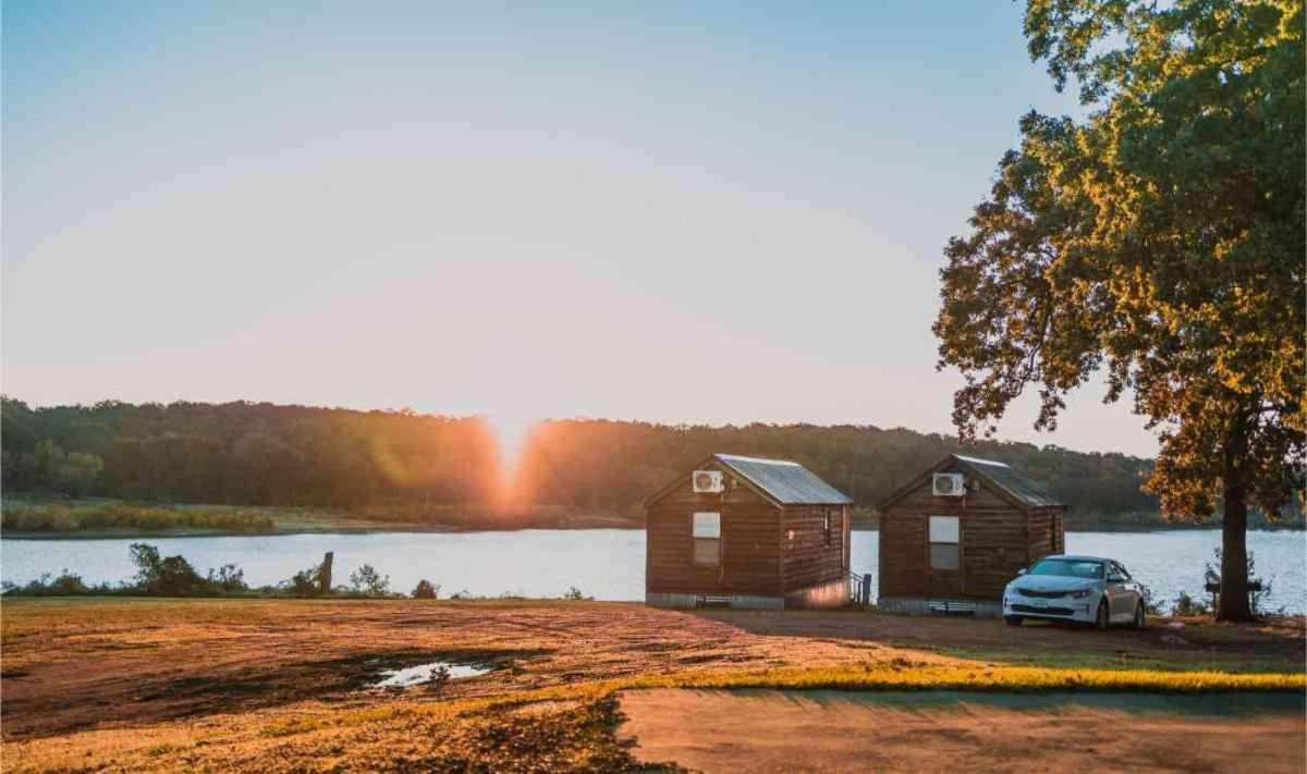 Mead Lakefront Cedar Cabin - 6 מראה חיצוני תמונה